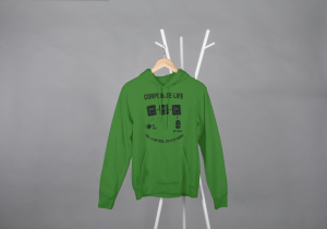 Ctrl+c My Soul,Ctrl+v My Tasks Hoodie Green