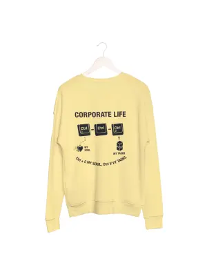 Ctrl+c my soul, Ctrl+ my Tasks Sweatshirt beige
