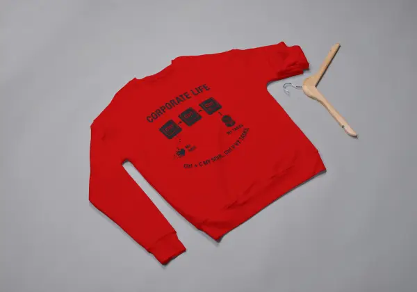 Ctrl+c my soul, Ctrl+ my Tasks Sweatshirt red