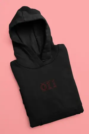 Eleven Hoodie Black