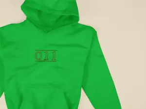 Eleven Hoodie Green