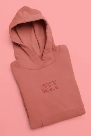 Eleven Hoodie Medium Red