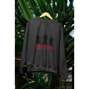 Friends Don't Lie Sweatshirt Black