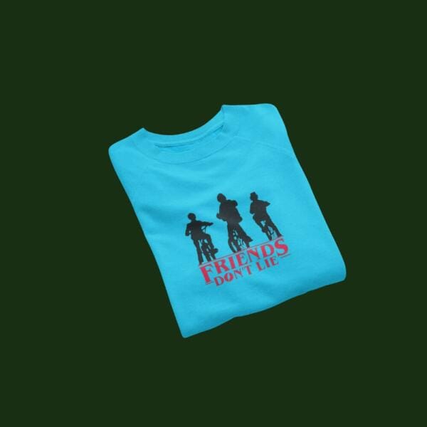 Friends Don't Lie Sweatshirt Blue