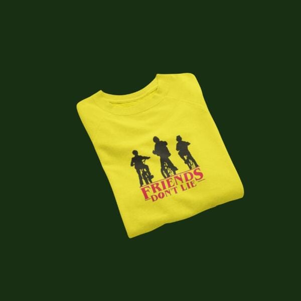 Friends Don't Lie Sweatshirt Mustard