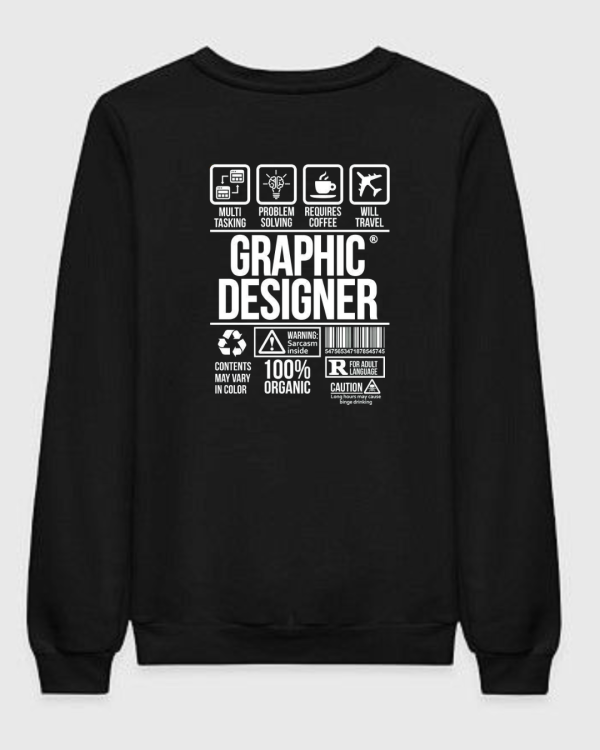 Graphic Designer Sweatshirt