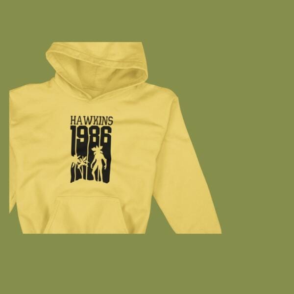 Hawkins 1986 Hoodie Beige