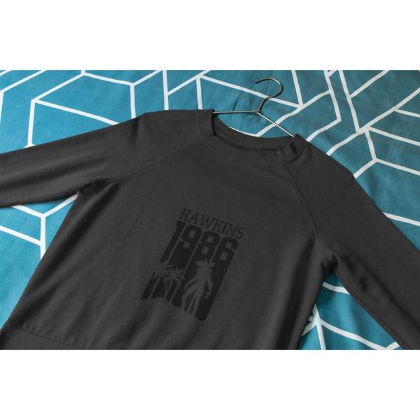 Hawkins 1986 Sweatshirt Black