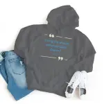 Living The Dream..Someone Else's Dream Hoodie Grey