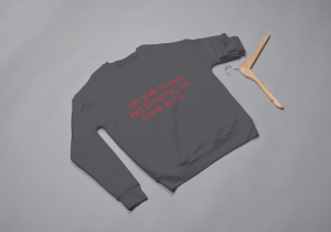 My job is 90% pretending to look busy Sweatshirt grey
