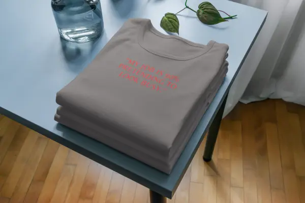 My job is 90% pretending to look busy T-shirt grey (1)