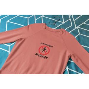 No Demogorgans Allowed Sweatshirt Medium Red