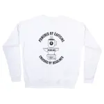 Powered by caffeine,crushed by deadlines Sweatshirt