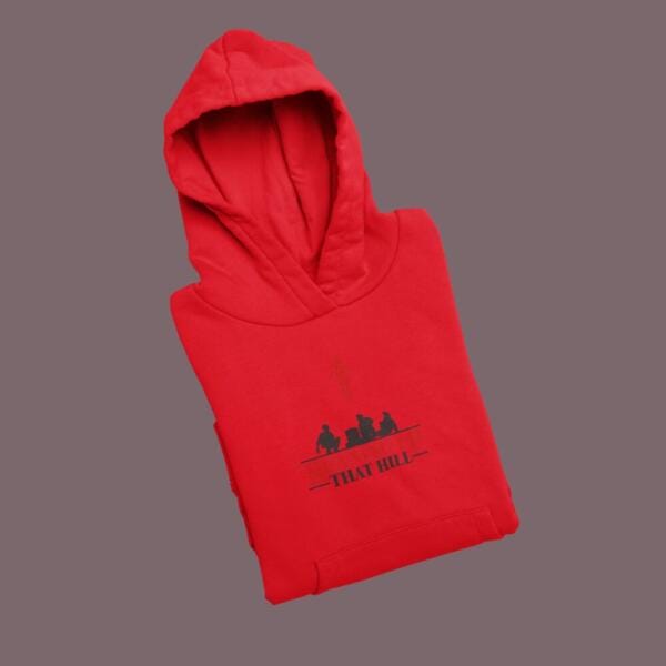 Running Up That Hill Hoodie Red