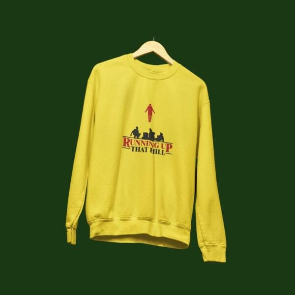Running Up That Hill Sweatshirt Beige