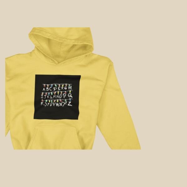 Signals From The Upside Down Hoodie Beige