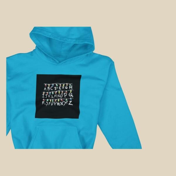Signals From The Upside Down Hoodie Blue