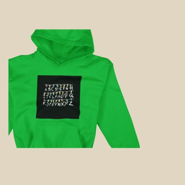 Signals From The Upside Down Hoodie Green