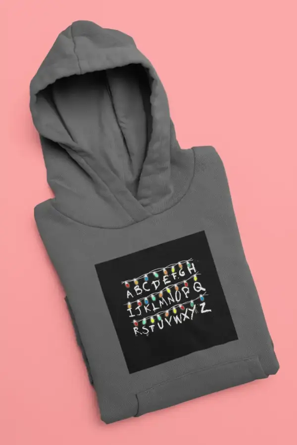 Signals From The Upside Down Hoodie Grey