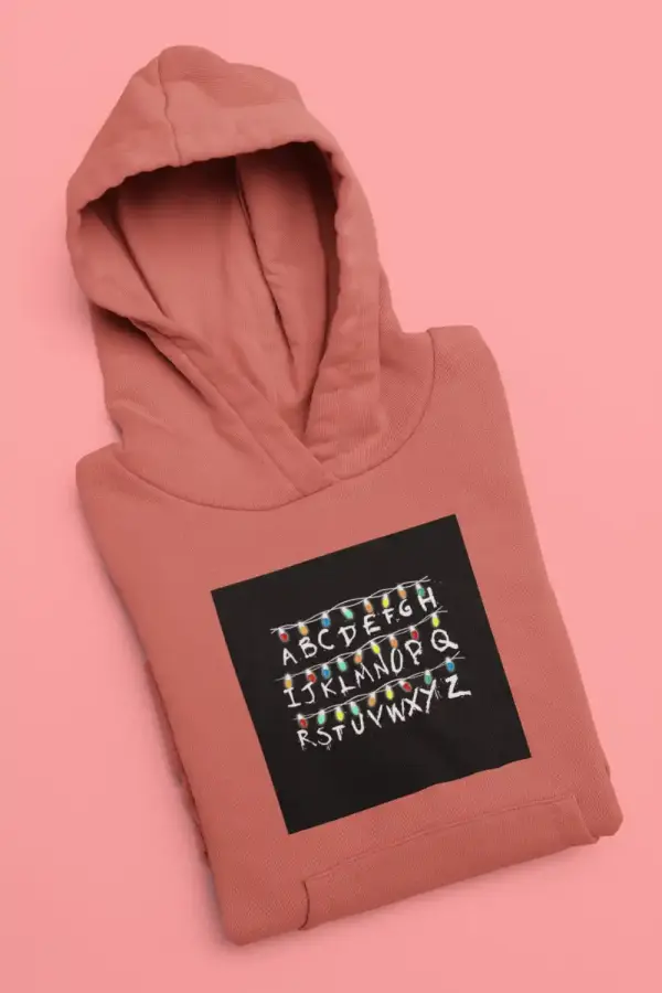 Signals From The Upside Down Hoodie Medium Red