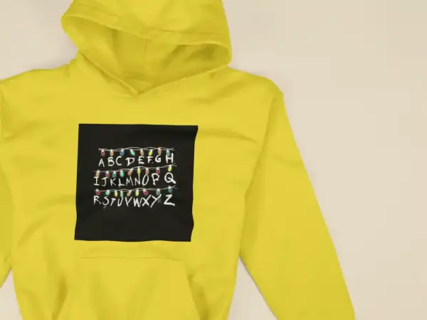 Signals From The Upside Down Hoodie Mustard