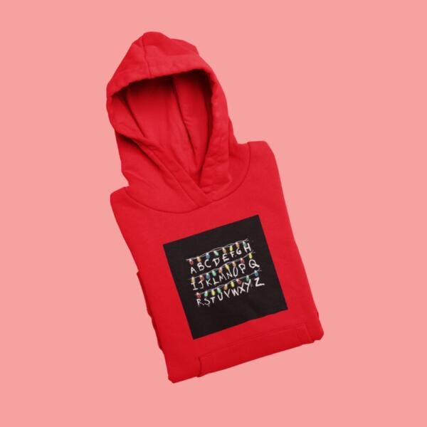 Signals From The Upside Down Hoodie Red