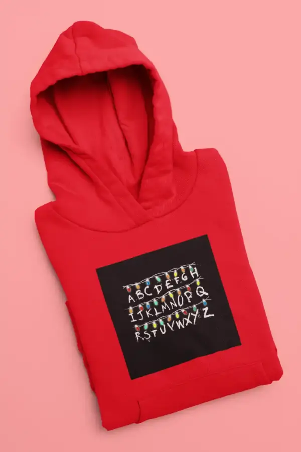 Signals From The Upside Down Hoodie Red