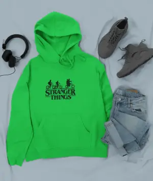 Stranger Things Hoodie Green