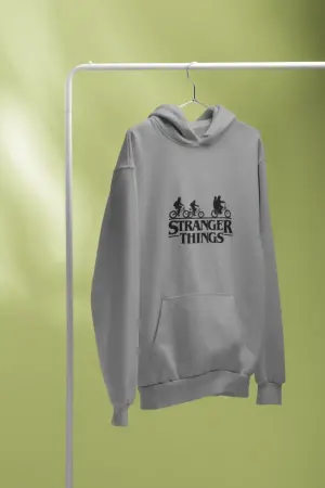Stranger Things Hoodie Grey