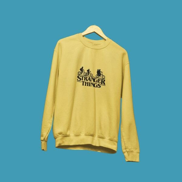 Stranger Things Sweatshirt Beige