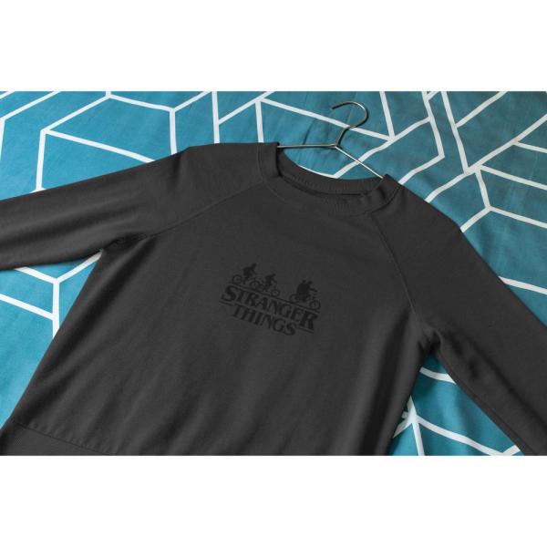 Stranger Things Sweatshirt Black