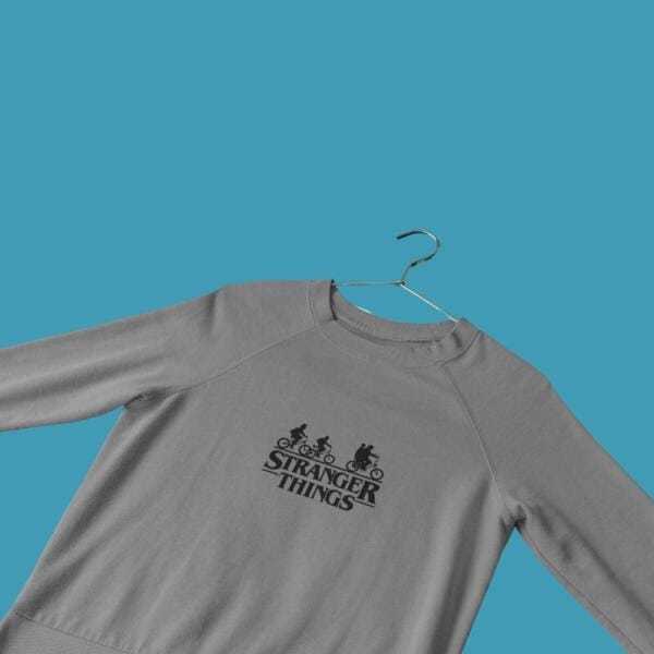 Stranger Things Sweatshirt Grey
