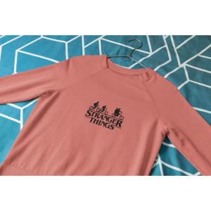 Stranger Things Sweatshirt Medium Red