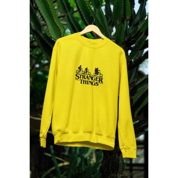 Stranger Things Sweatshirt Mustard
