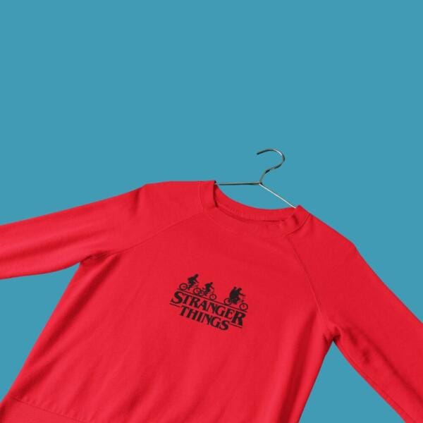 Stranger Things Sweatshirt Red
