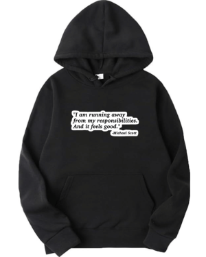 The Office Running Away From My Responsibilities Hoodie