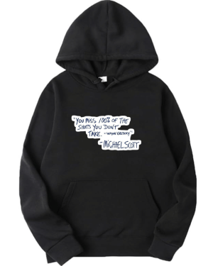 The Office You Miss 100% Of Chances You Don't Take Hoodie