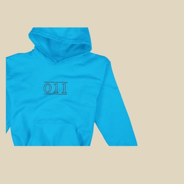 Zero One One Hoodie Blue