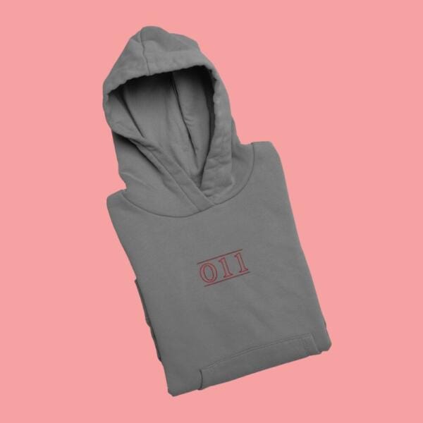 Zero One One Hoodie Grey