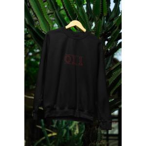 Zero One One Sweatshirt Black