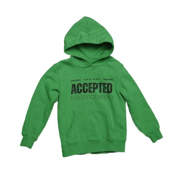 Apology Accepted Access Denied Hoodie Green