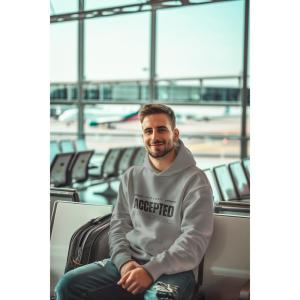 Apology Accepted Access Denied Hoodie Grey