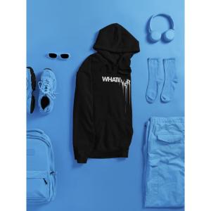 Whatever Hoodie Black