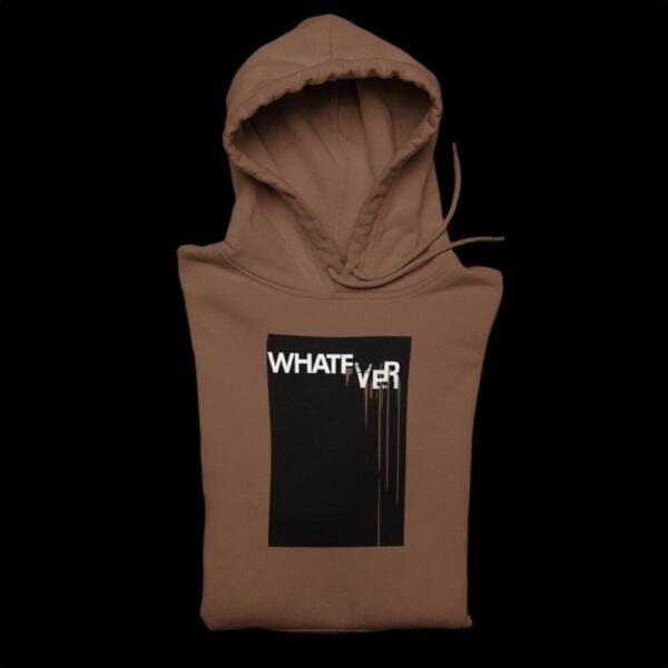 Whatever Hoodie Brown