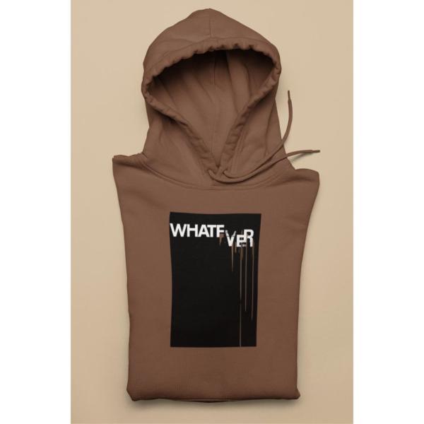 Whatever Hoodie Brown
