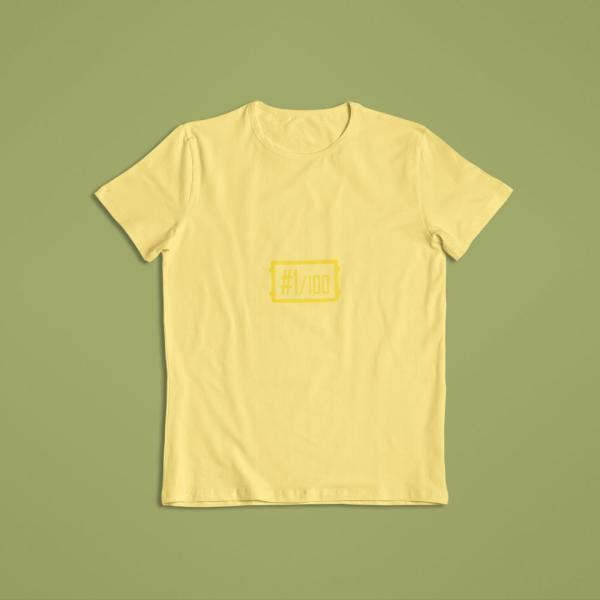 1 Out Of 100 T-shirt Beige