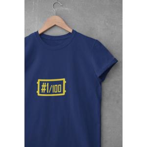 1 Out Of 100 T-shirt Navy Blue
