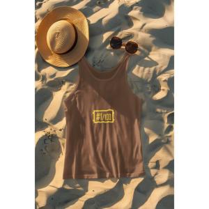 1 Out Of 100 Tank Top Brown