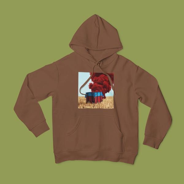 Airdrop Hoodie Brown