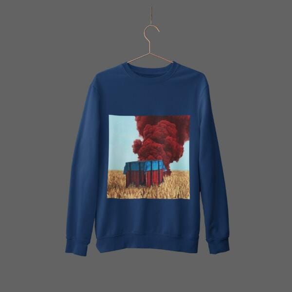 Airdrop Sweatshirt Navy Blue